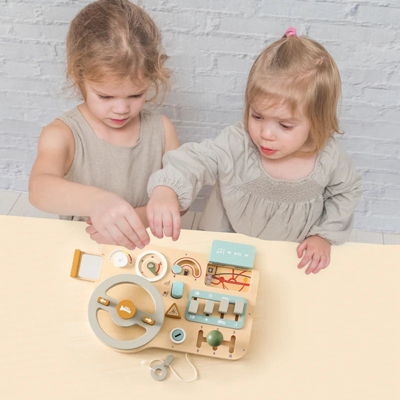 Steering Wheel Busy Board Sensory Toy