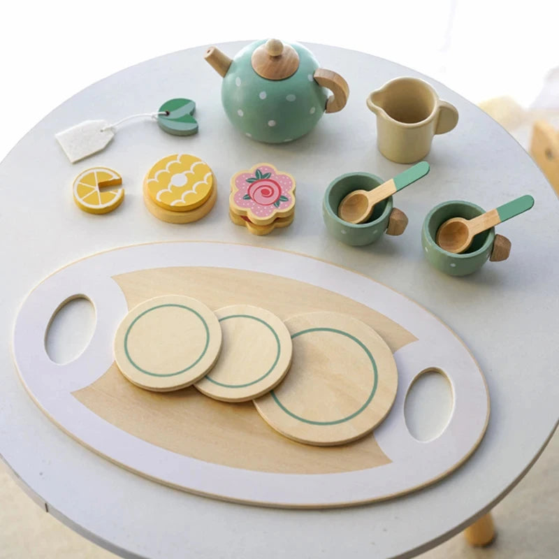 Wooden Afternoon Tea Toy Set