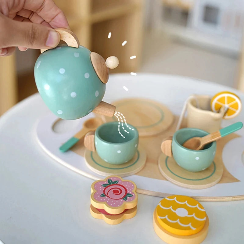 Wooden Afternoon Tea Toy Set