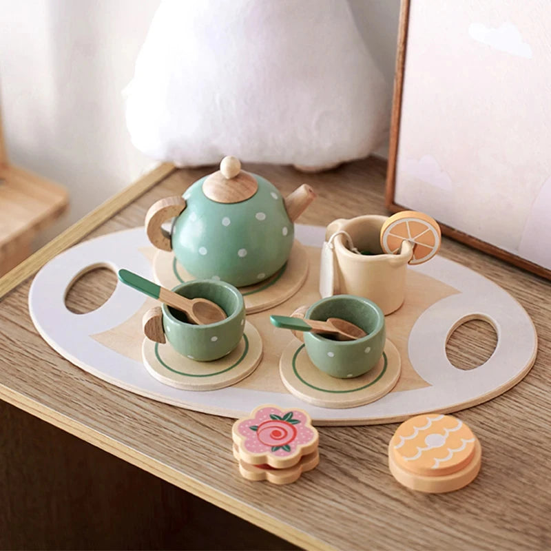 Wooden Afternoon Tea Toy Set